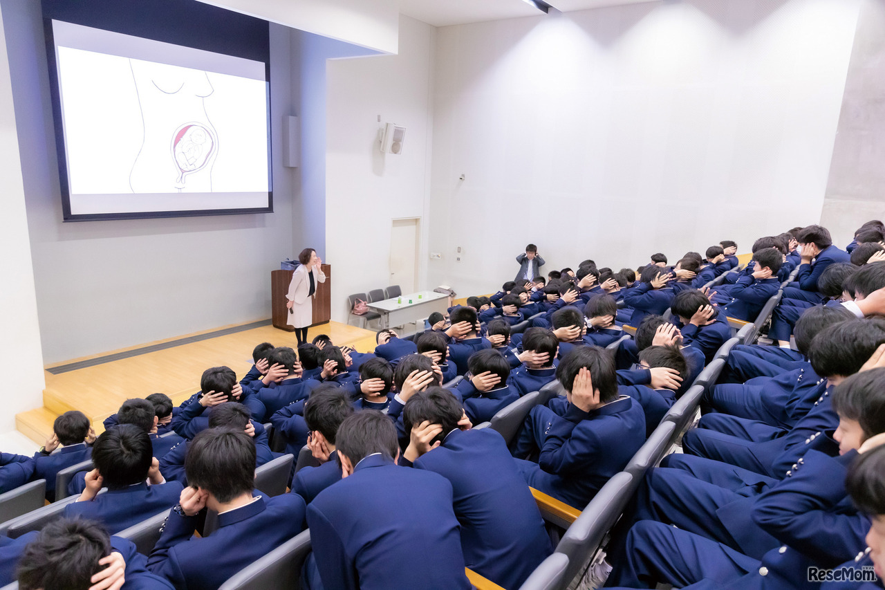 足立学園の紳士教育（命の授業）
