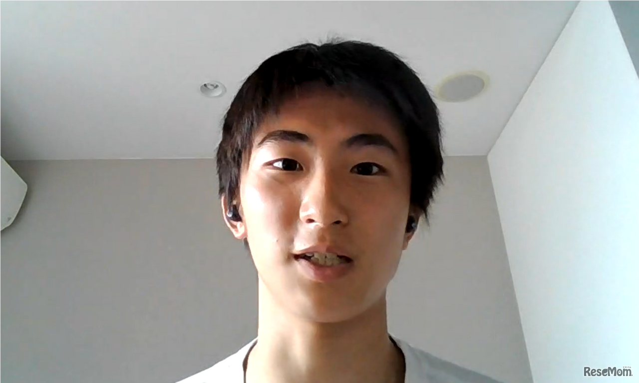 梶原 遥さん： 広島県出身／京都大学法学部1年生／同・広島校