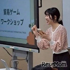 国際理解教育サークル「くらふと」の活動のようす