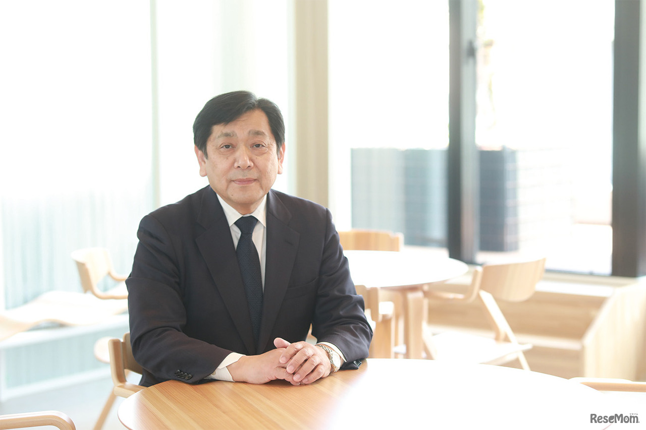 江戸川女子中学校・校長の菊池今次先生