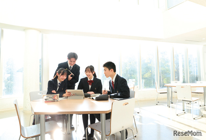 生徒同士のコミュニケーションの場