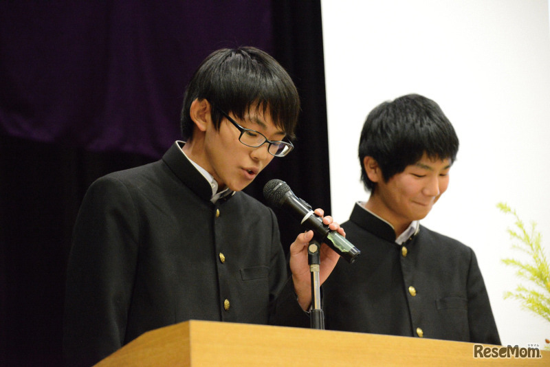 学習発表のようす