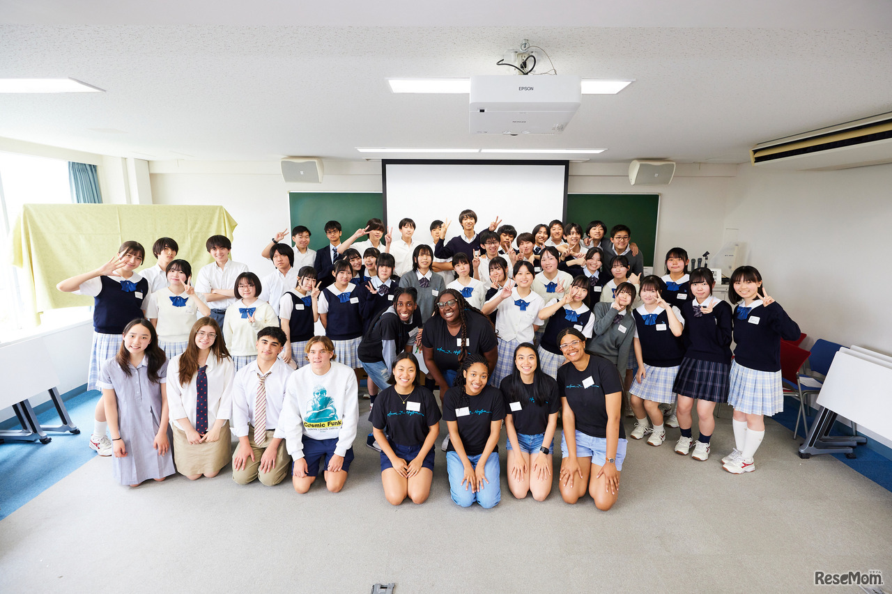 学校にいながらもグローバルな体験