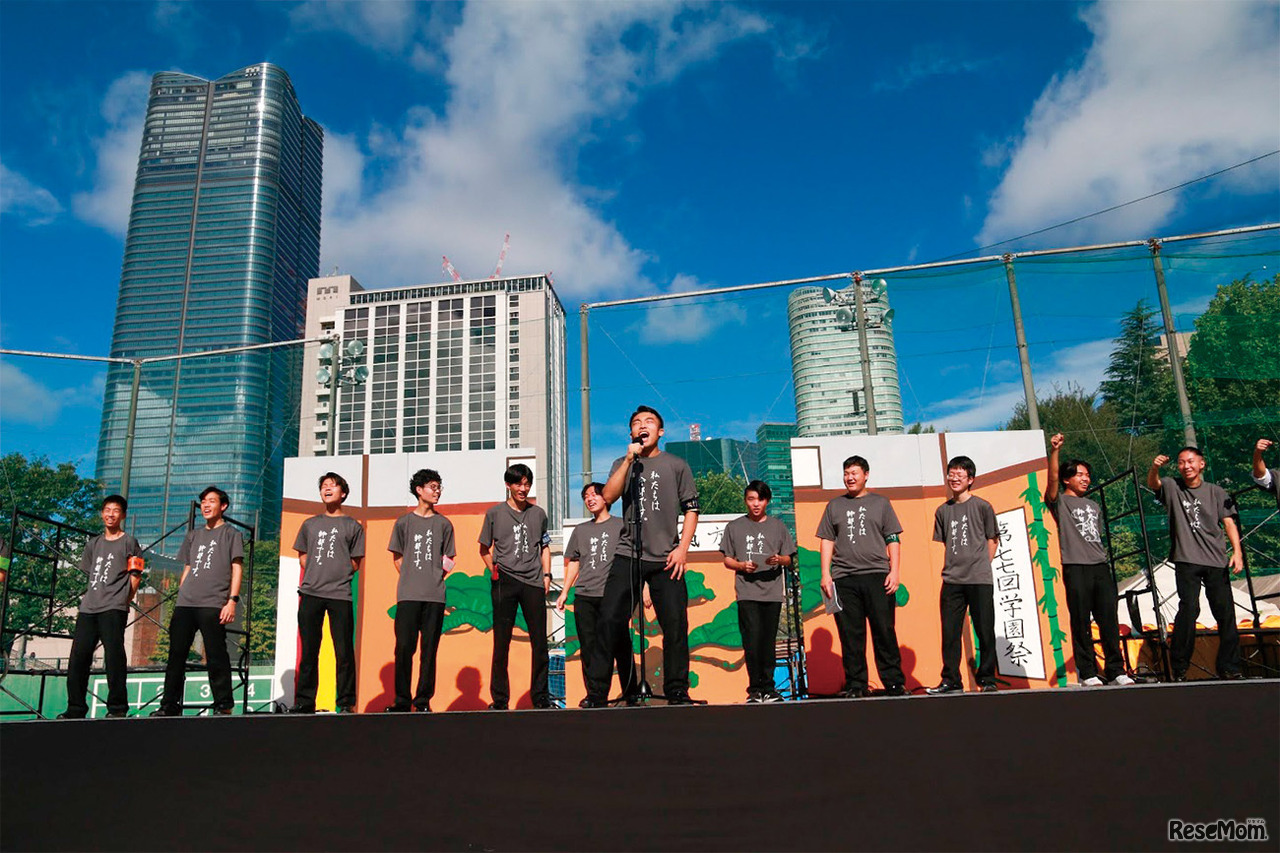 学園祭のようす