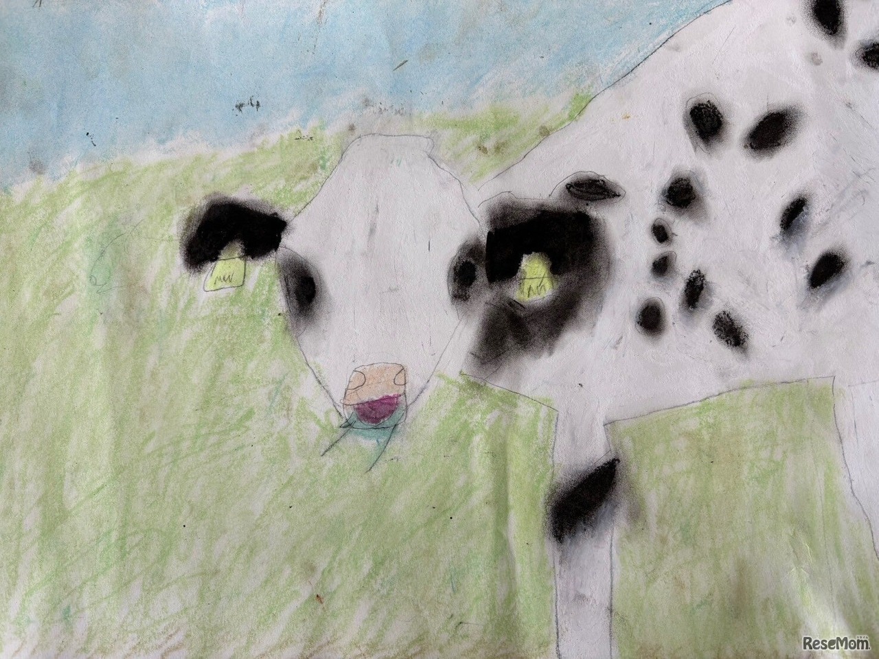 マザー牧場「秋のこども写生大会」低学年金賞作品