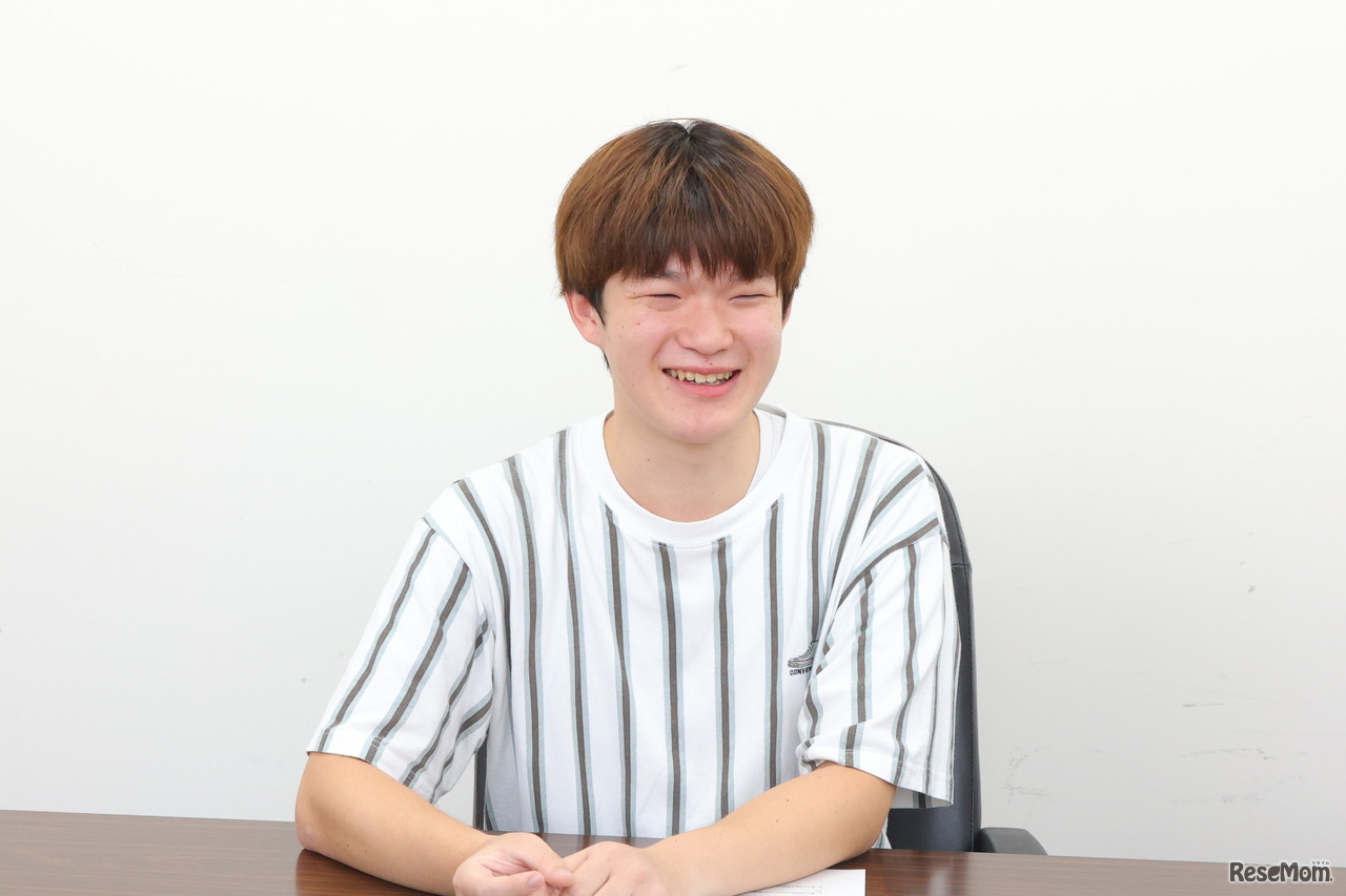 東京大学 理科II類1年生、東京都立小石川中等教育学校出身、駿台予備学校 御茶ノ水3号館クラスリーダーの加藤慶大さん