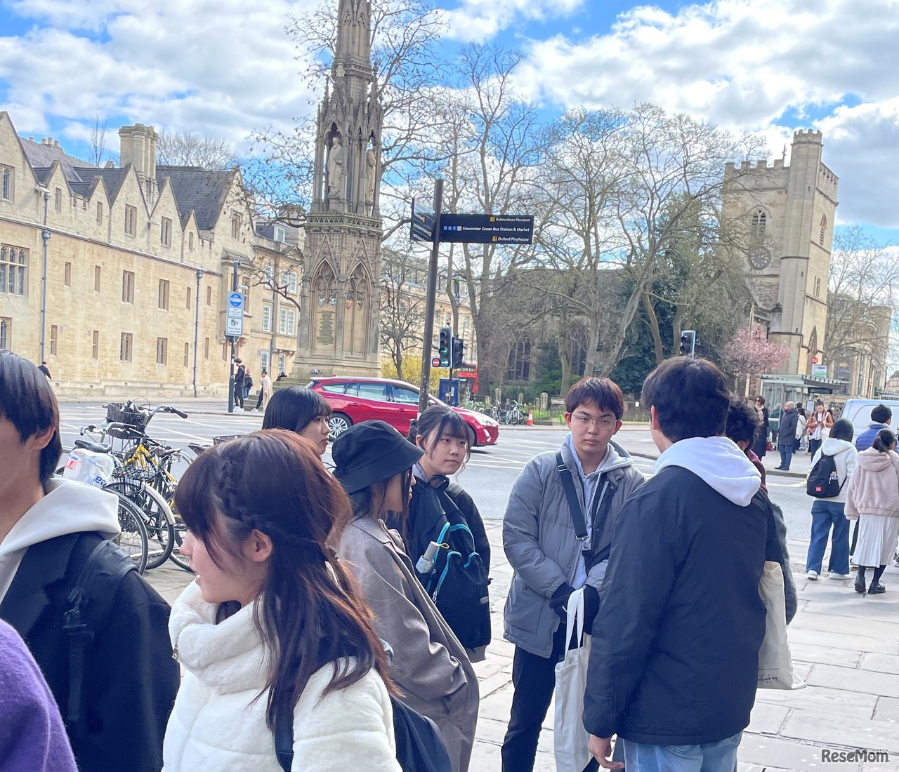 高校生を対象に渋谷教育学園幕張と合同で行われるイギリス研修