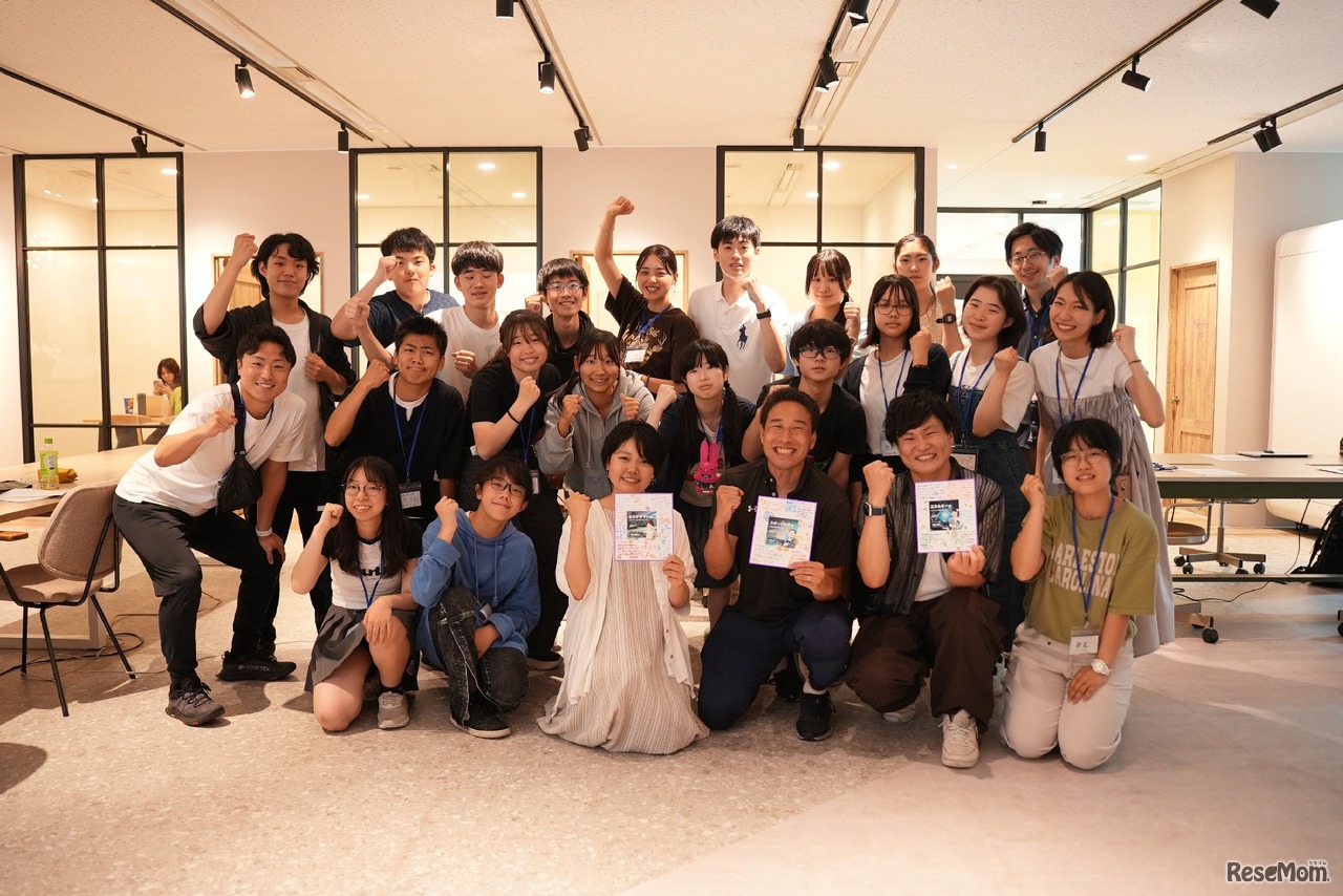 第2期越境部活動の生徒たち