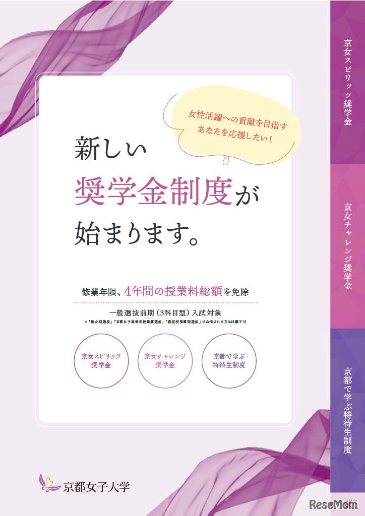 奨学金リーフレット