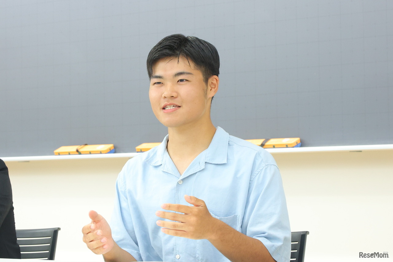 「計画の立て方や勉強への向き合い方を教えてもらえる」という点が刺さったと語る髙角さん