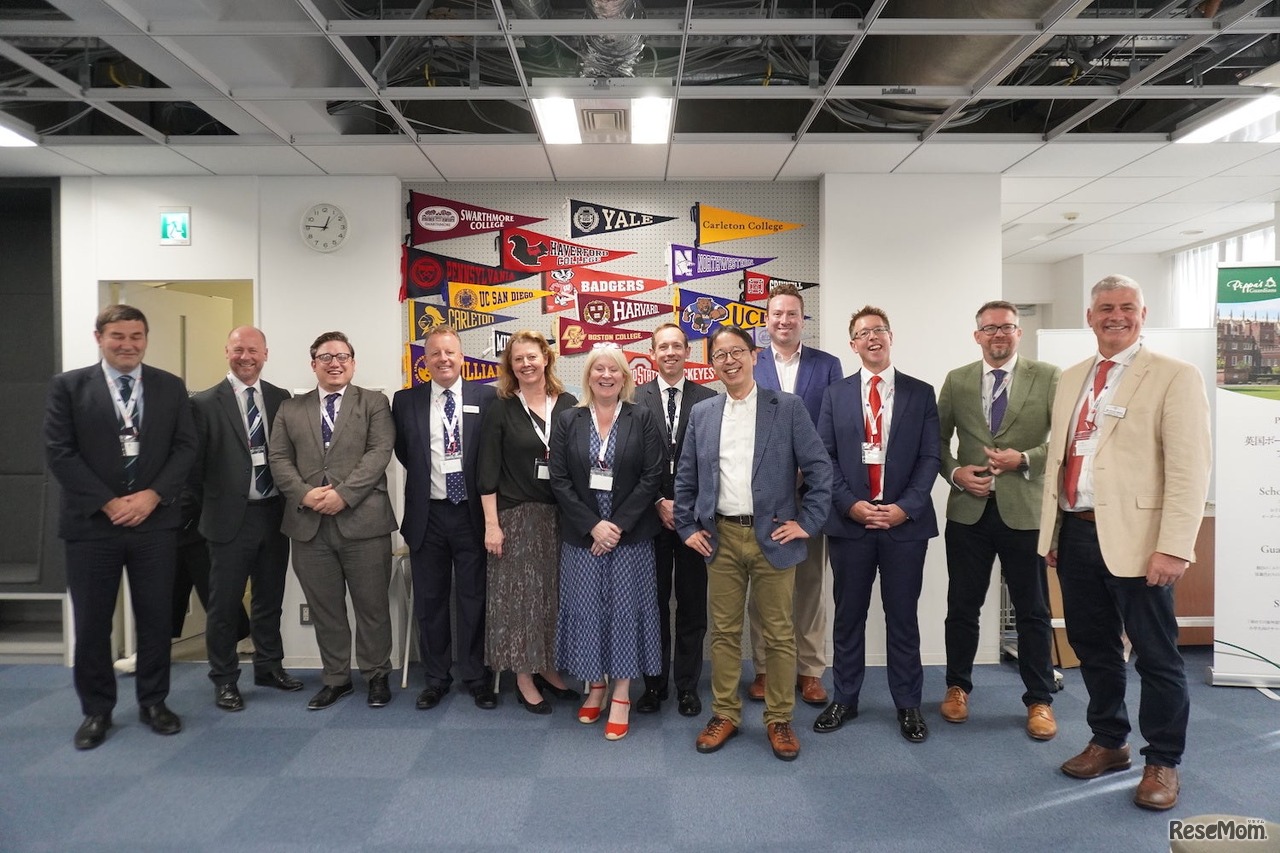 J PREP渋谷校にて行われたブリティッシュ・ボーディングスクール・フェア 2024 in J PREP