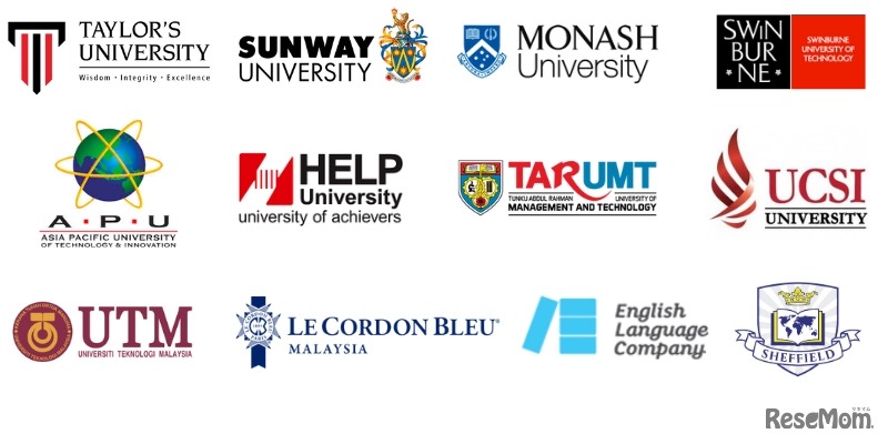 参加の大学・語学学校