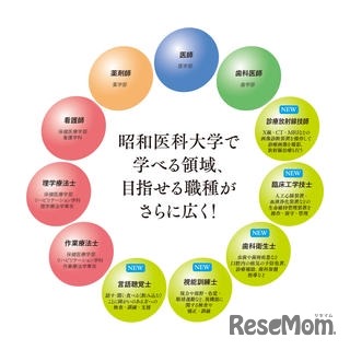 昭和医科大学、保健医療学部に新学科・新専攻を開設