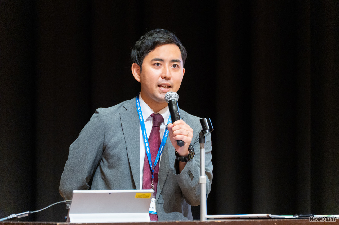 星野学園中学校 広報担当の永峯弘一先生