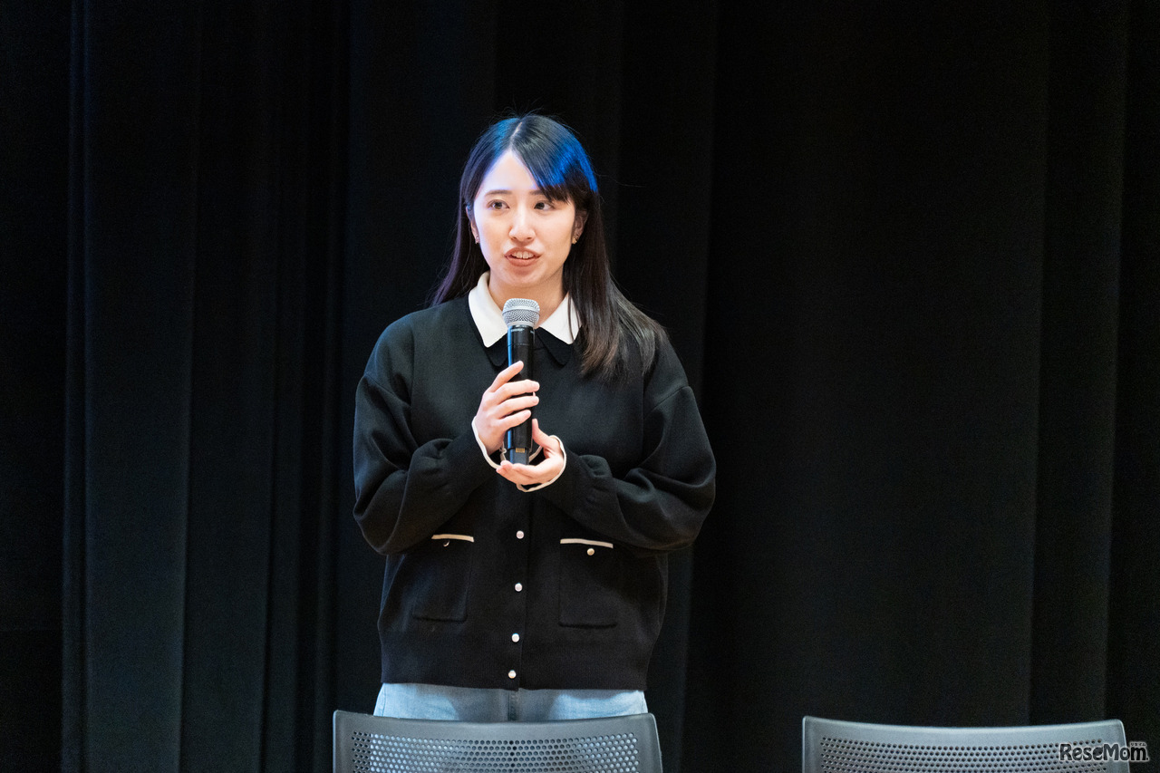 総合商社の丸紅で活躍中の渡辺葵雛さん（14期生）