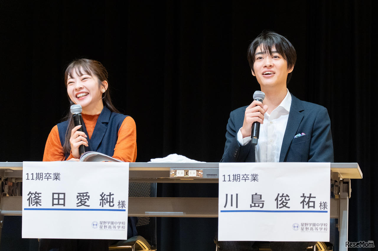 「たくさんの経験を、6年間で積み重ねることができたのは大きかった」と篠田さん