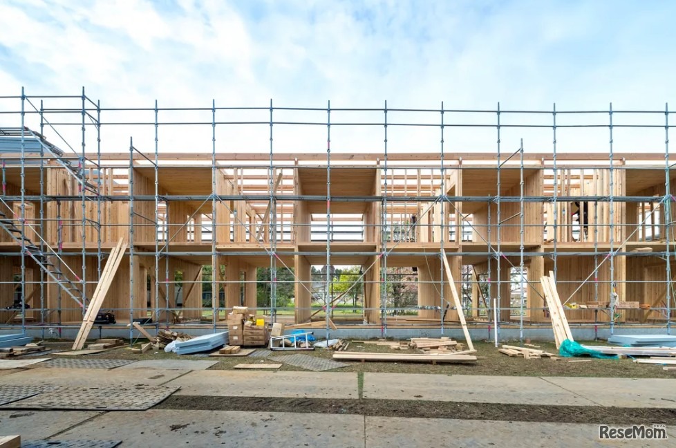 DLT木造仮設住宅：坂茂建築設計