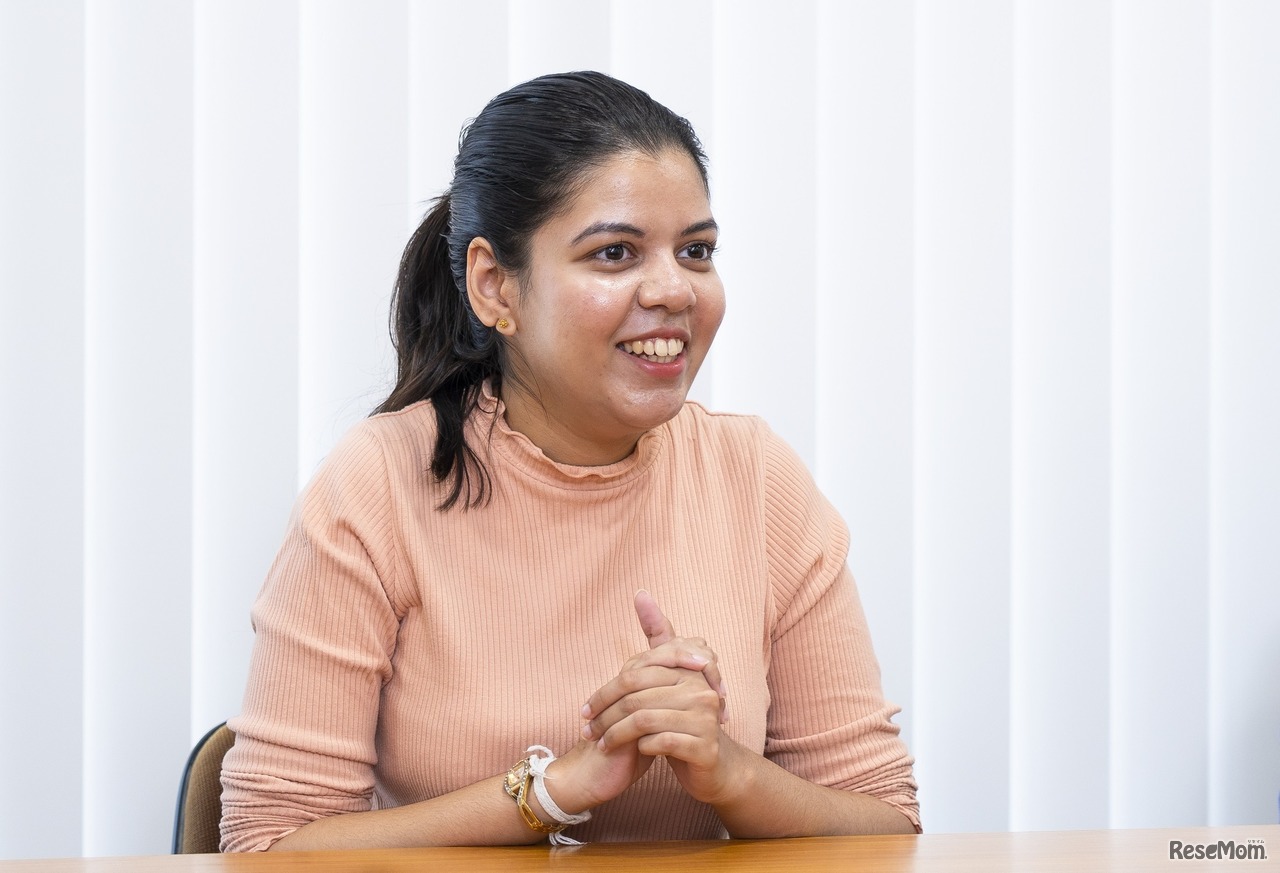 工学研究科博士前期課程1年生：ウィジェスンデラ・スプニさん