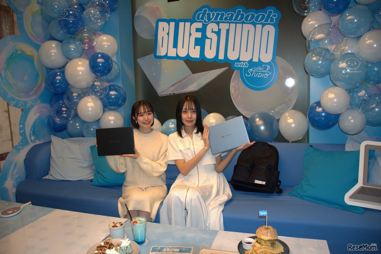 フォトスポット「BLUE STUDIOルーム」