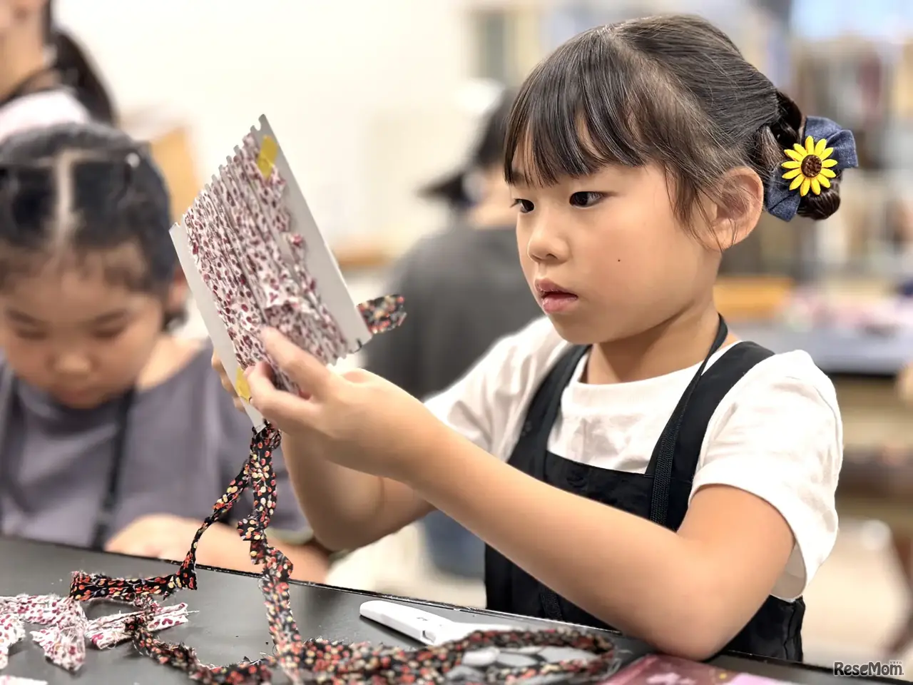 「こどもファッションプロジェクト」のようす