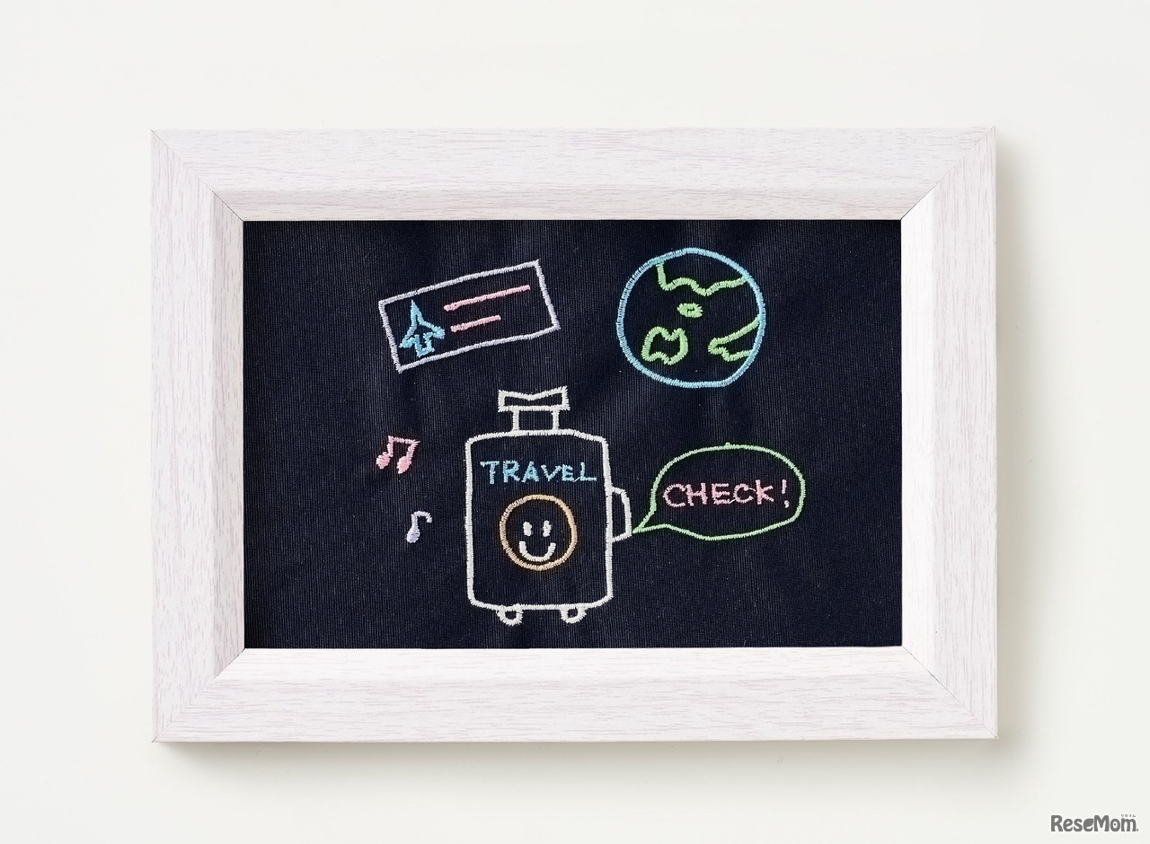 伊勢丹新宿店 限定 絵柄刺繍「TRAVEL」