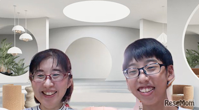 インタビューに応じてくれた西原悠真くんとお母さま