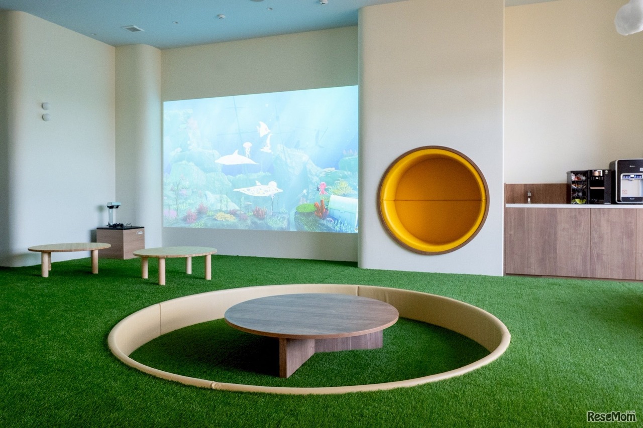 親子で楽しめる「WONDER PARK」を併設