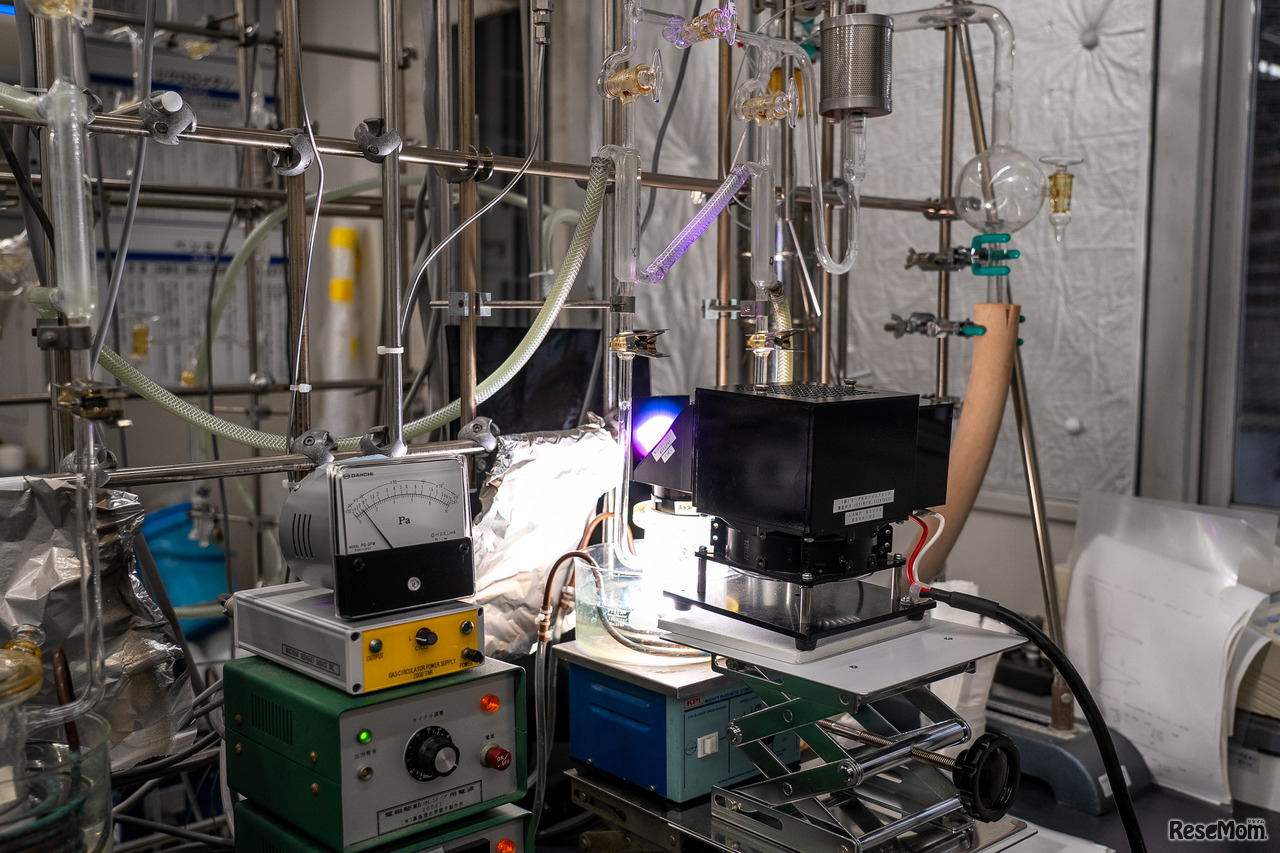 加藤さんと氏家さんが案内してくれた研究室のようす