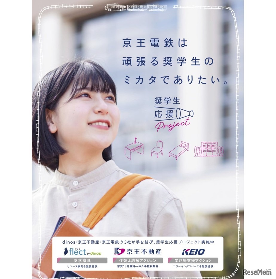 奨学生応援プロジェクトポスター