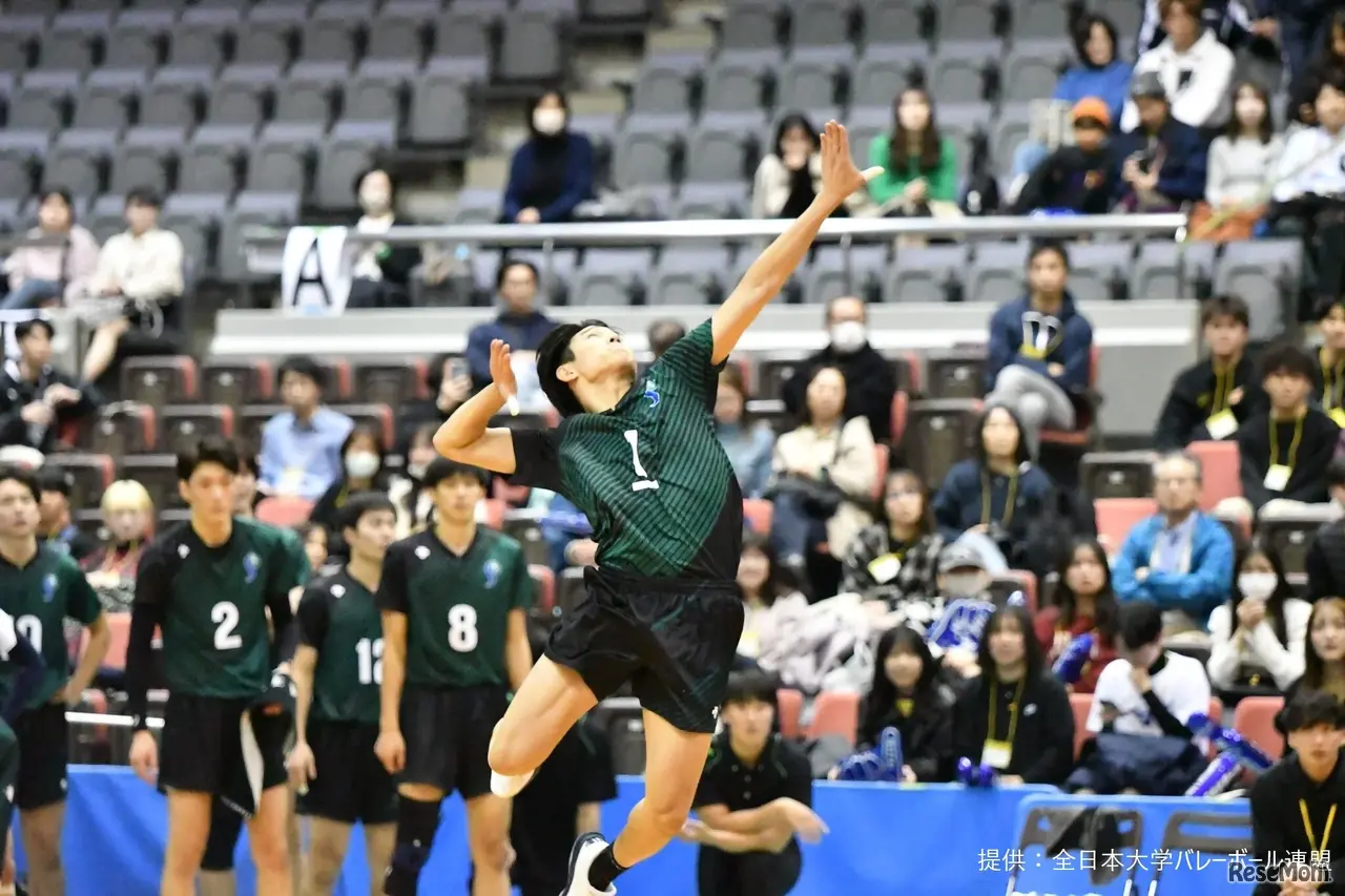 大学バレーボールのイメージ