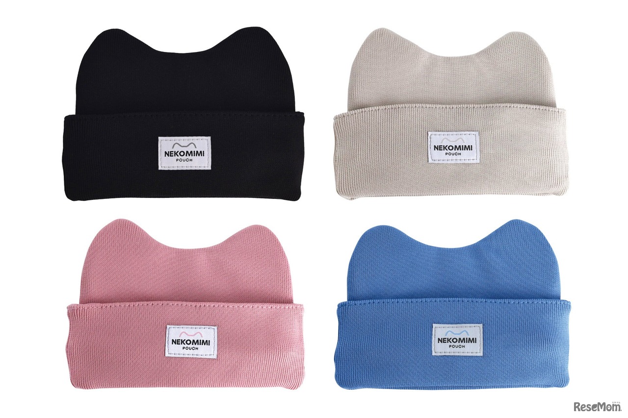 ノートにかぶせる猫耳ポーチ