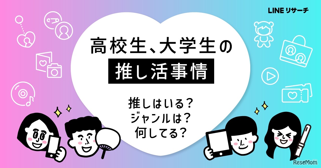 高校生、大学生の推し活事情