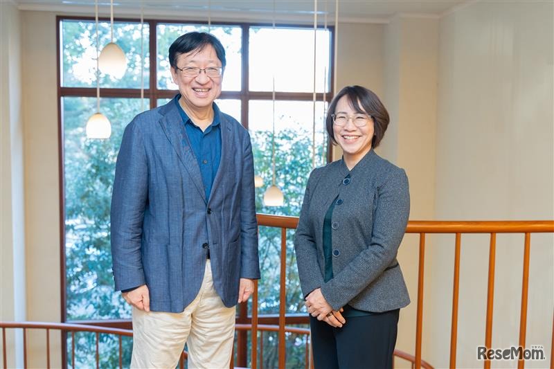 生駒夏美教授と北野宏明教授