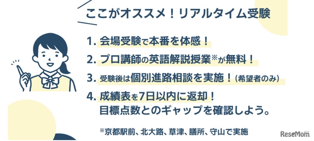 リアルタイム受験のオススメ