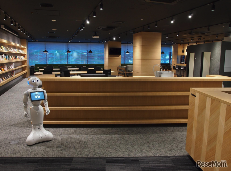 共同施設「渋谷Infinity」フロント