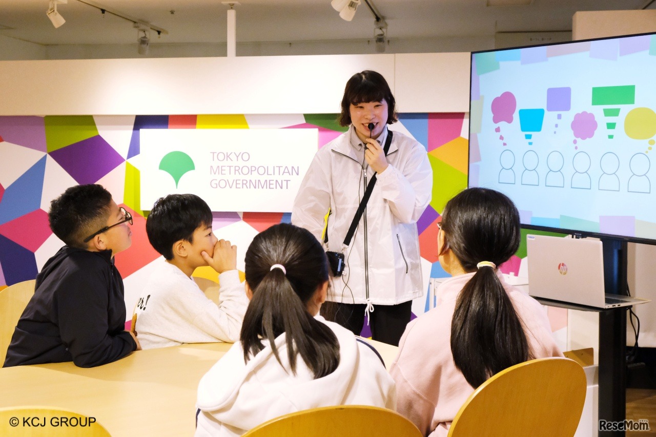 過去の経験を振り返る子供たち