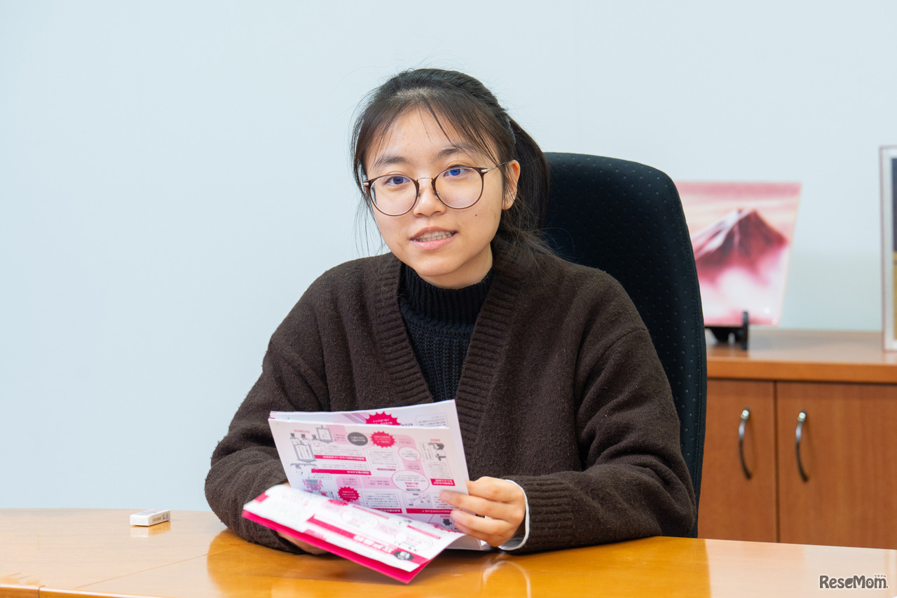 東京大学2年生の牛島侑さん