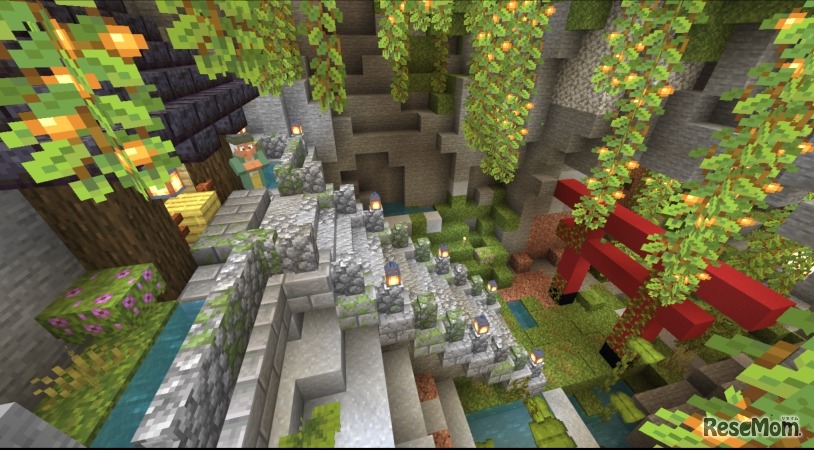 マインクラフトで地下ダンジョンから脱出