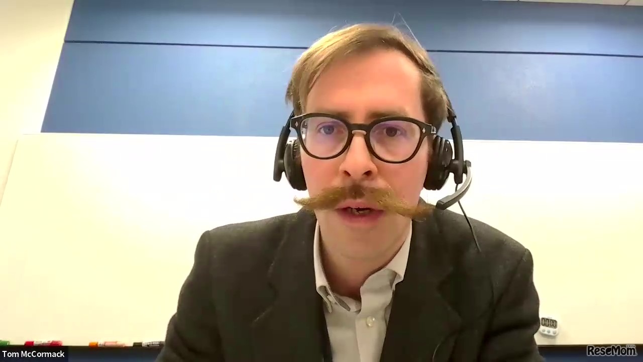 J PREP国内大学受験部主任講師 Tom McCormack氏