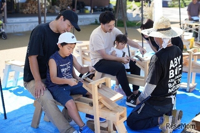 森の手仕事「グリーンウッドワーク」