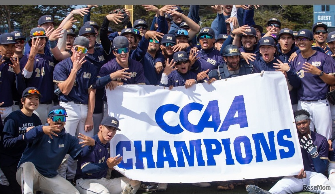 留学先でも野球チームに所属。日本の野球との違いを体験し、さらなる成長を実感できたという。