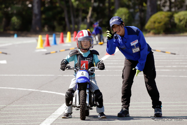 ヤマハ発動機の親子バイク教室