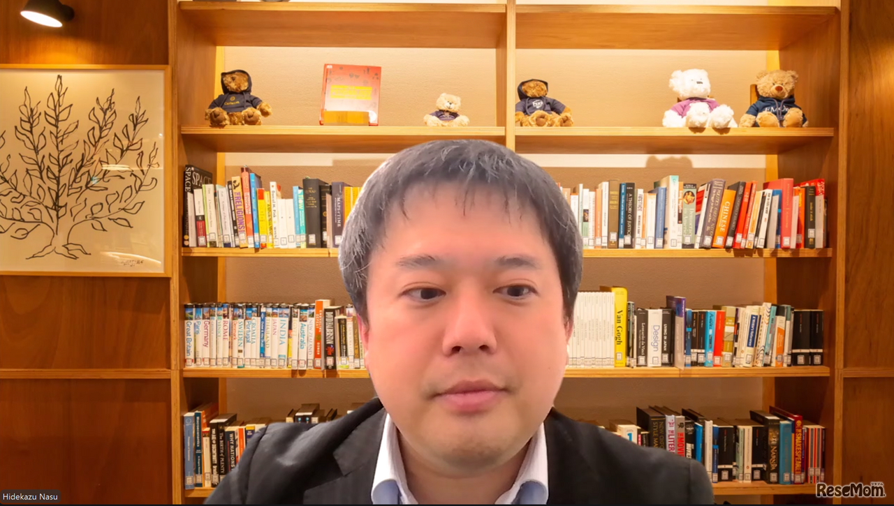 数学主任講師・那須英和氏