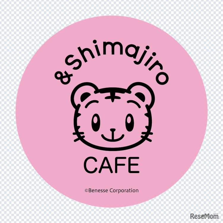 cafe＆Shimajiroステッカー（3枚組）　(c) Benesse Corporation 1988-2026 / しまじろう