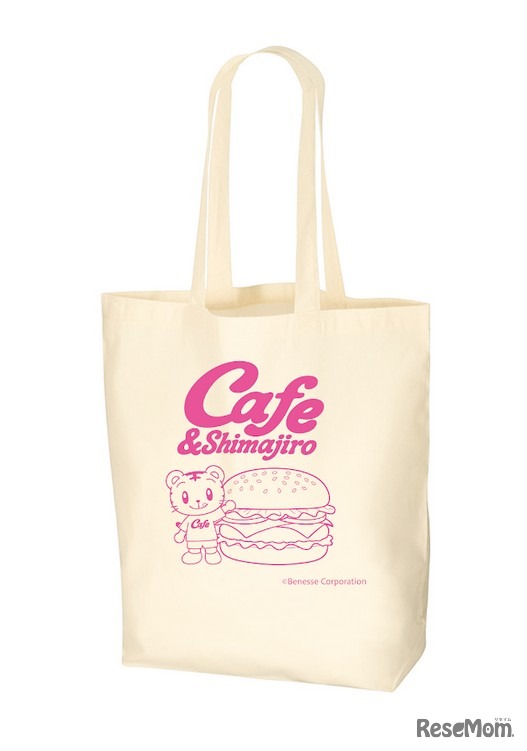 cafe＆Shimajiroキャンバストートバッグ　(c) Benesse Corporation 1988-2026 / しまじろう