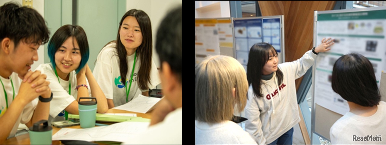 個々の活動と並行して開催されるワークショップ等のセッションにも参加しながら、それぞれのアイデアを深める