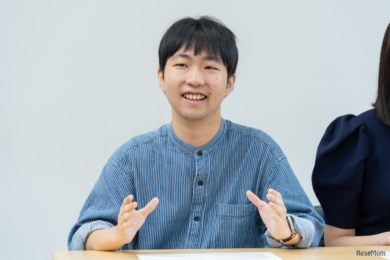 西堀宙知さん…社会情報学科／社会・情報コース4年（宮治研究室）