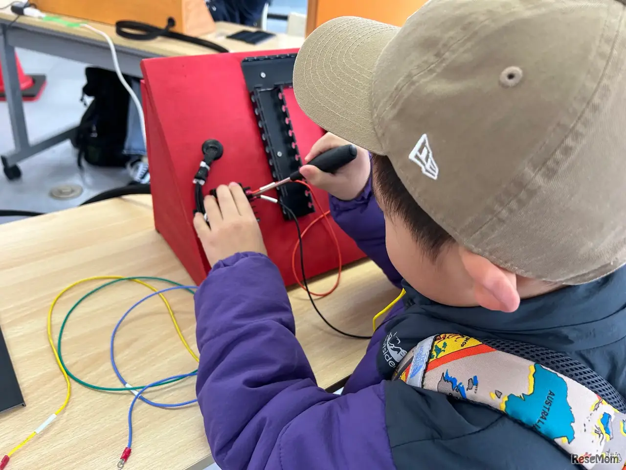 配線作業体験のイメージ