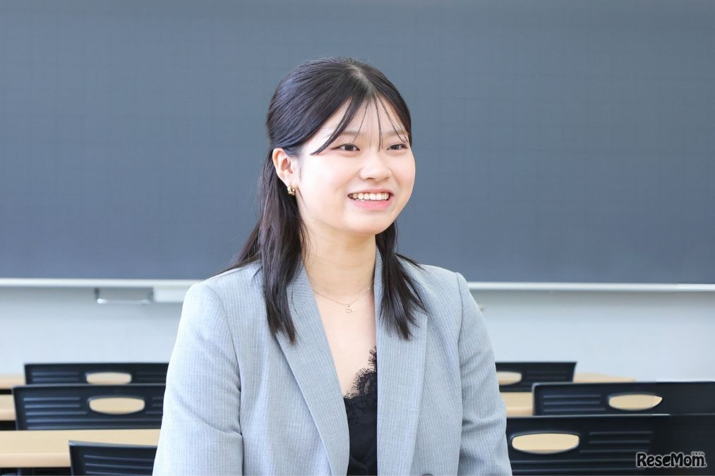 戸島叶深さん　地球社会共生学科4年（松永エリックゼミ）