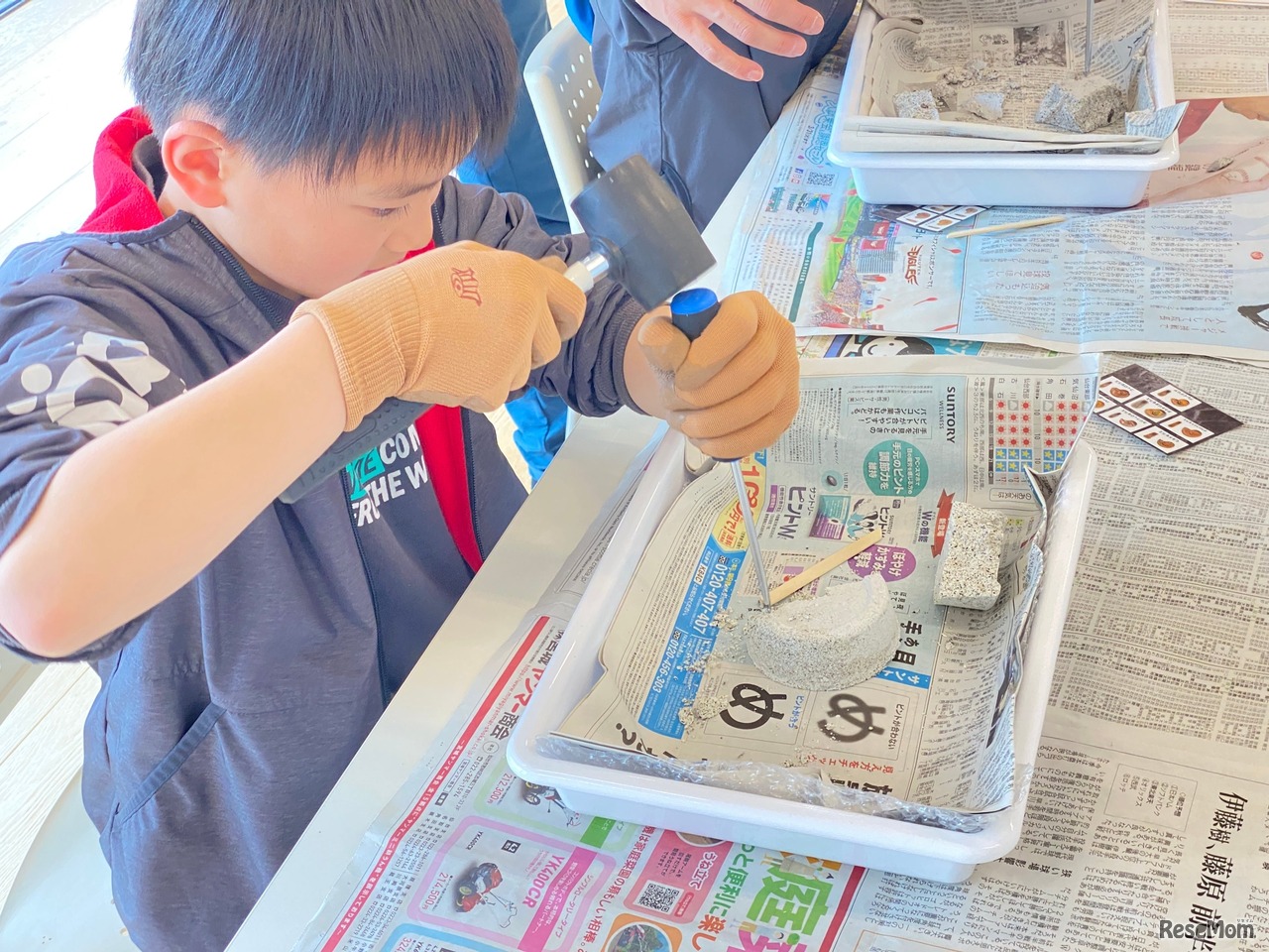 ざくざく発掘体験